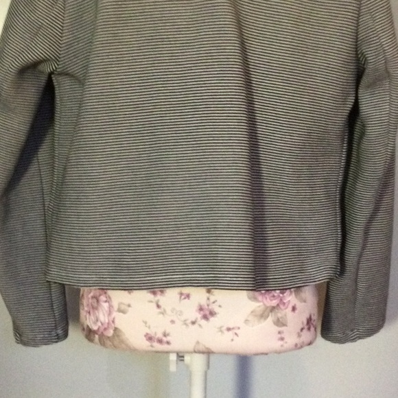 Premise Black and White Striped Blazer - Picture 6 of 9